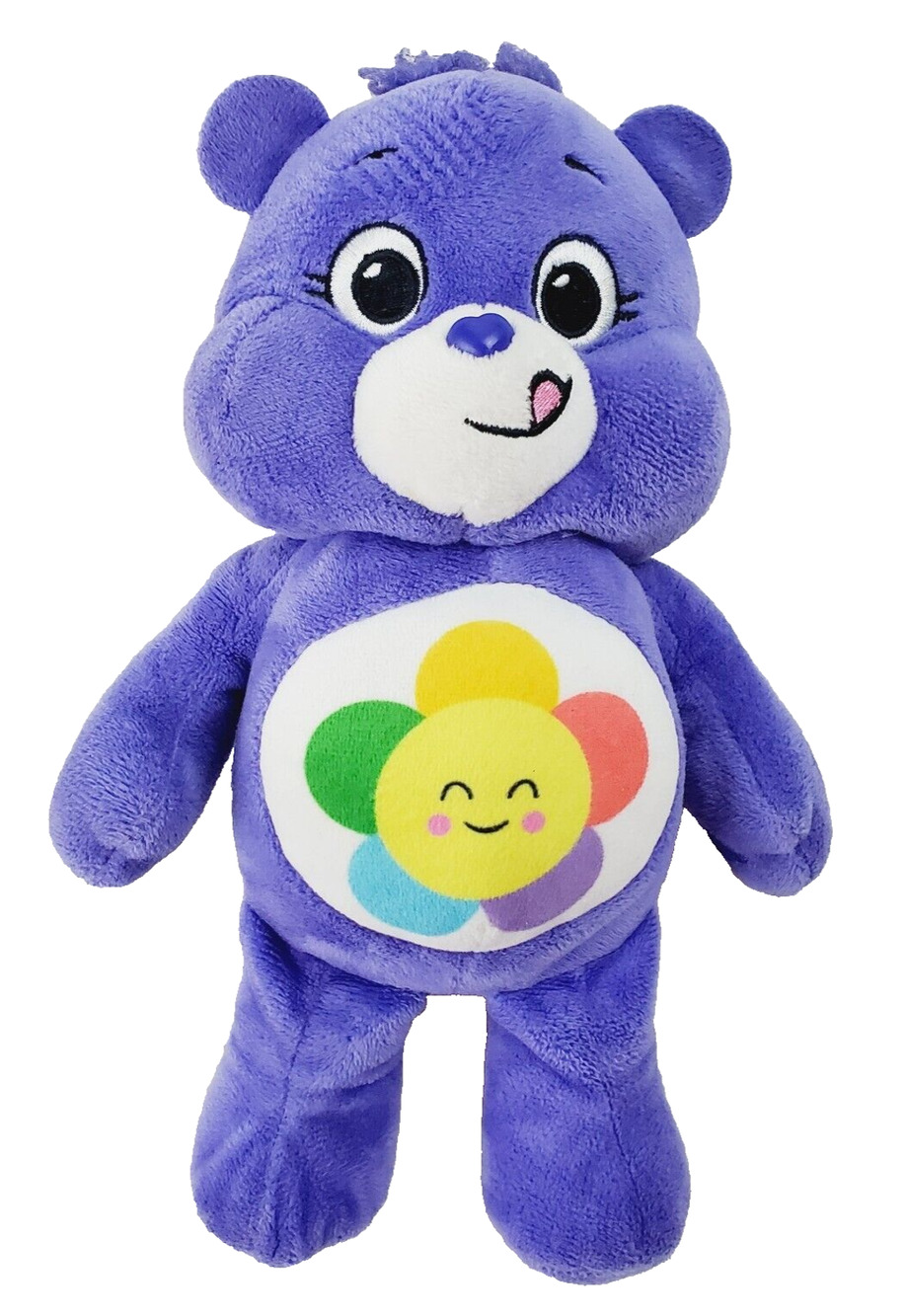 Care Bear Harmony Bear Plush Girl's Purple 10" Small Stuffed Animal Toy Collect